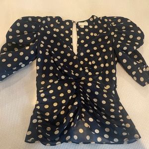 Ronny Kobo polka dot top